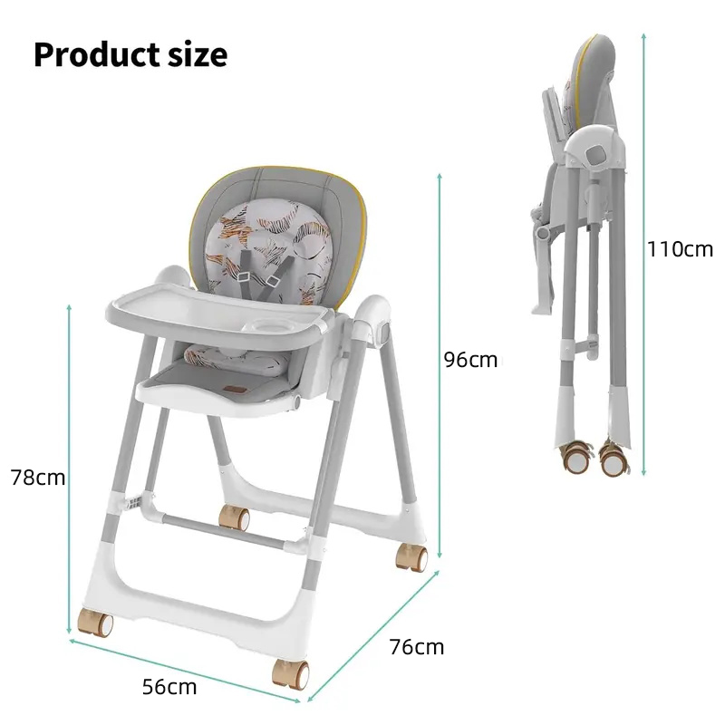 Foldable Baby High Chair