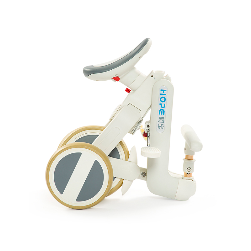 one-click foldable tricycle