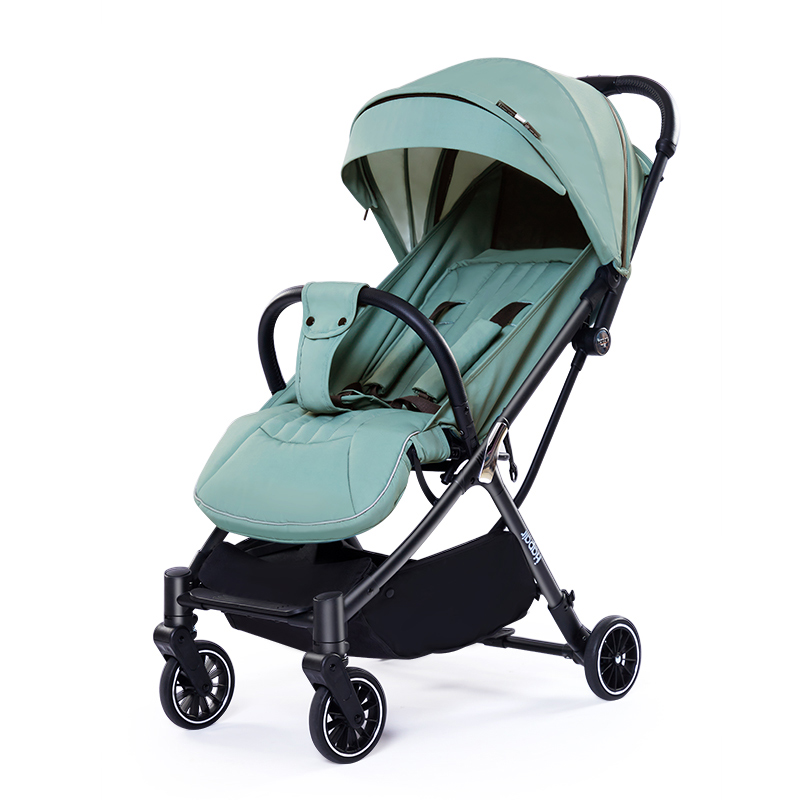 One - Hand Folding and Stand After Folding Baby Stroller