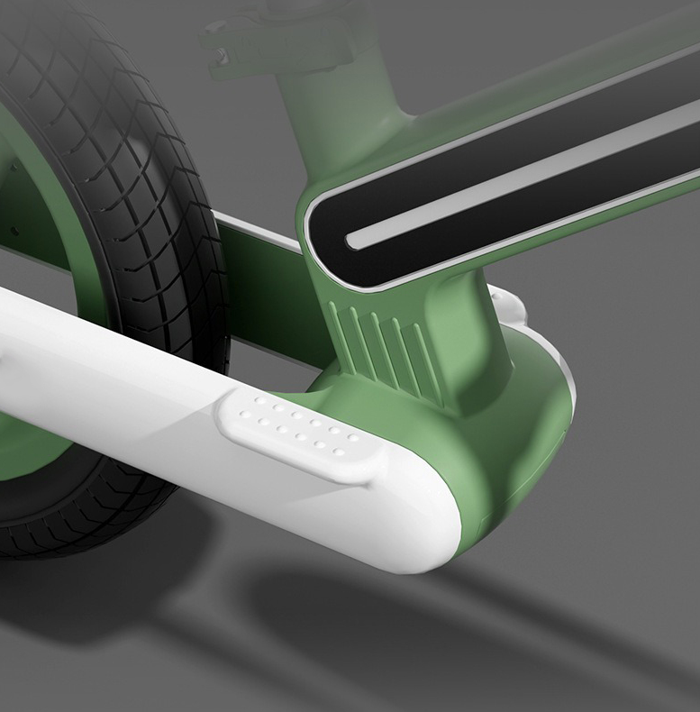 Anti-Slip Integrated Pedal Design