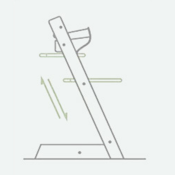 Height adjustment suitable for different age groups