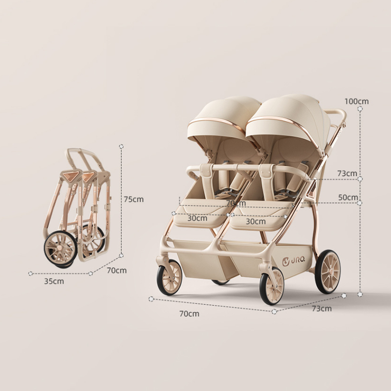 Foldable Twin  Baby Stroller