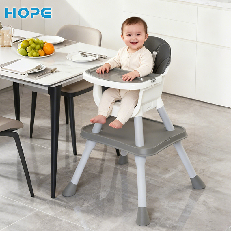 Adjustable Feeding Chair with Multi-function Plate