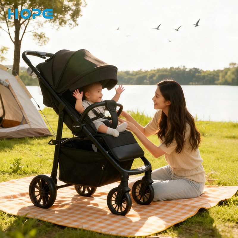 One-hand Fold Pushchair for 0-36 Month Babies